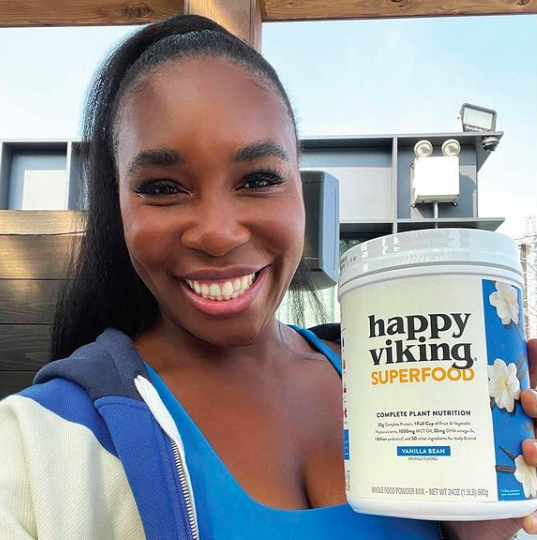 Venus Williams Launches A New Vegan Protein Powder That Highlights Peas Instead Of Whey For Protein 4507